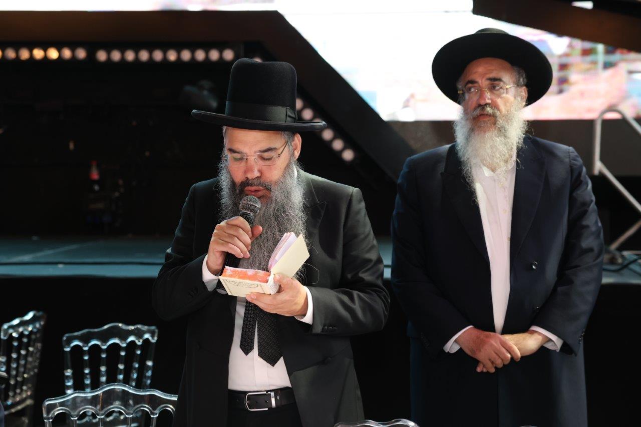 עצרת מספד במלאת י"א חודש לאדמו"ר הגה"צ רבי אליהו אבוחצירא זצ"ל 