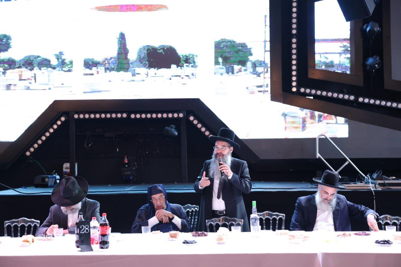 עצרת מספד במלאת י"א חודש לאדמו"ר הגה"צ רבי אליהו אבוחצירא זצ"ל 