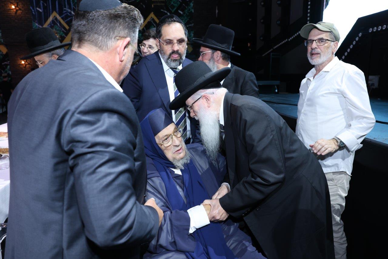 עצרת מספד במלאת י"א חודש לאדמו"ר הגה"צ רבי אליהו אבוחצירא זצ"ל 