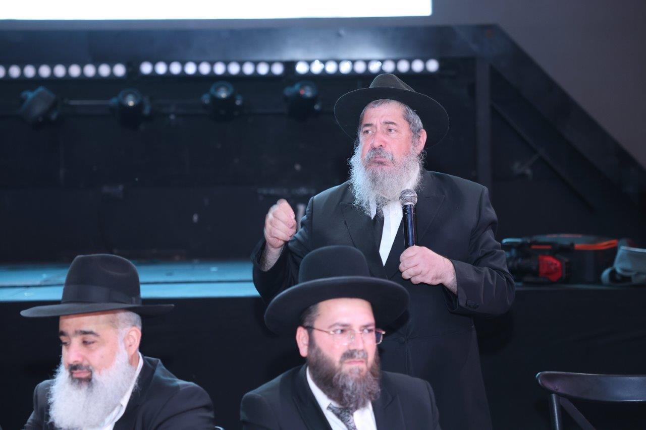 עצרת מספד במלאת י"א חודש לאדמו"ר הגה"צ רבי אליהו אבוחצירא זצ"ל 