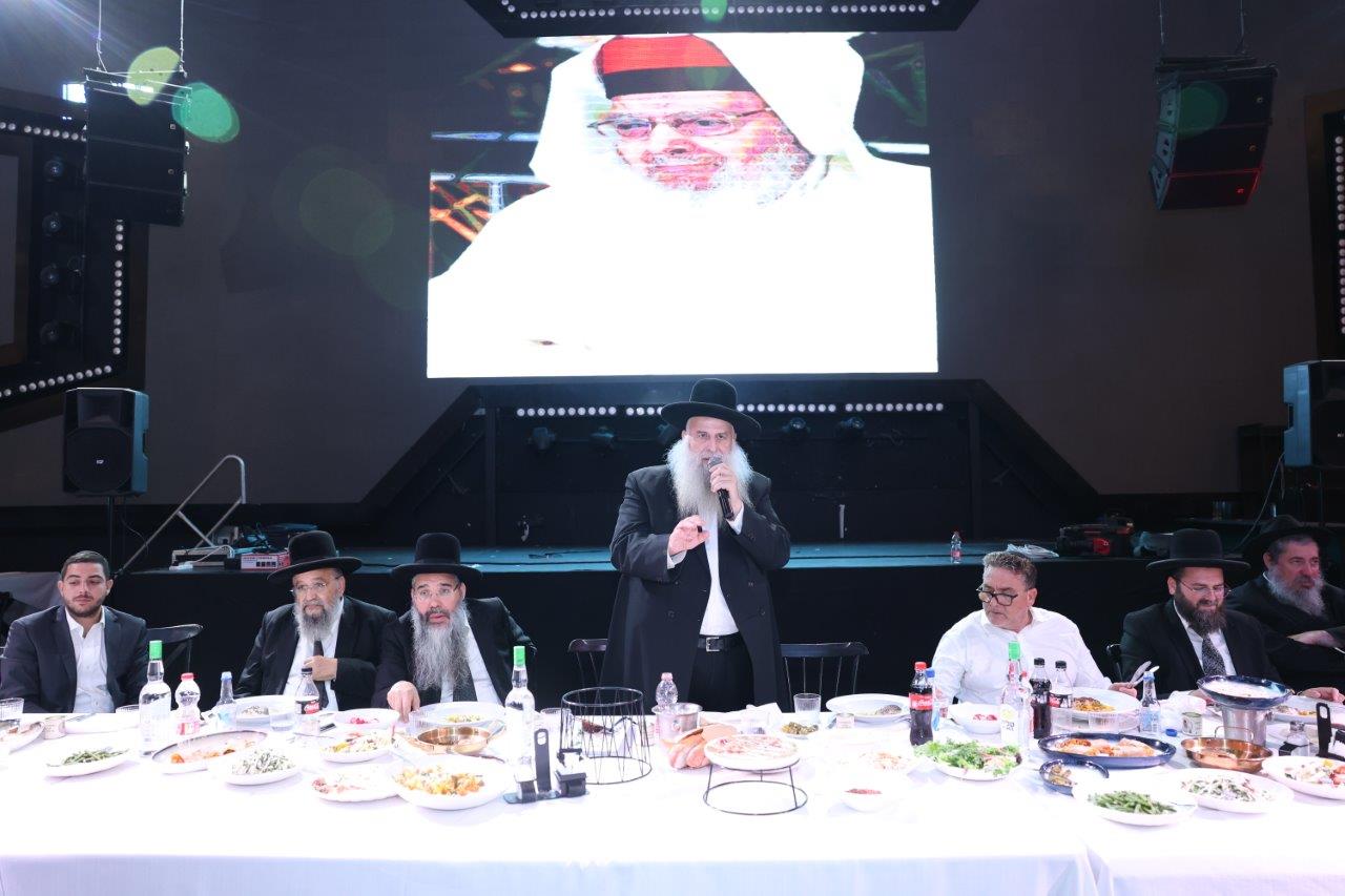 עצרת מספד במלאת י"א חודש לאדמו"ר הגה"צ רבי אליהו אבוחצירא זצ"ל 