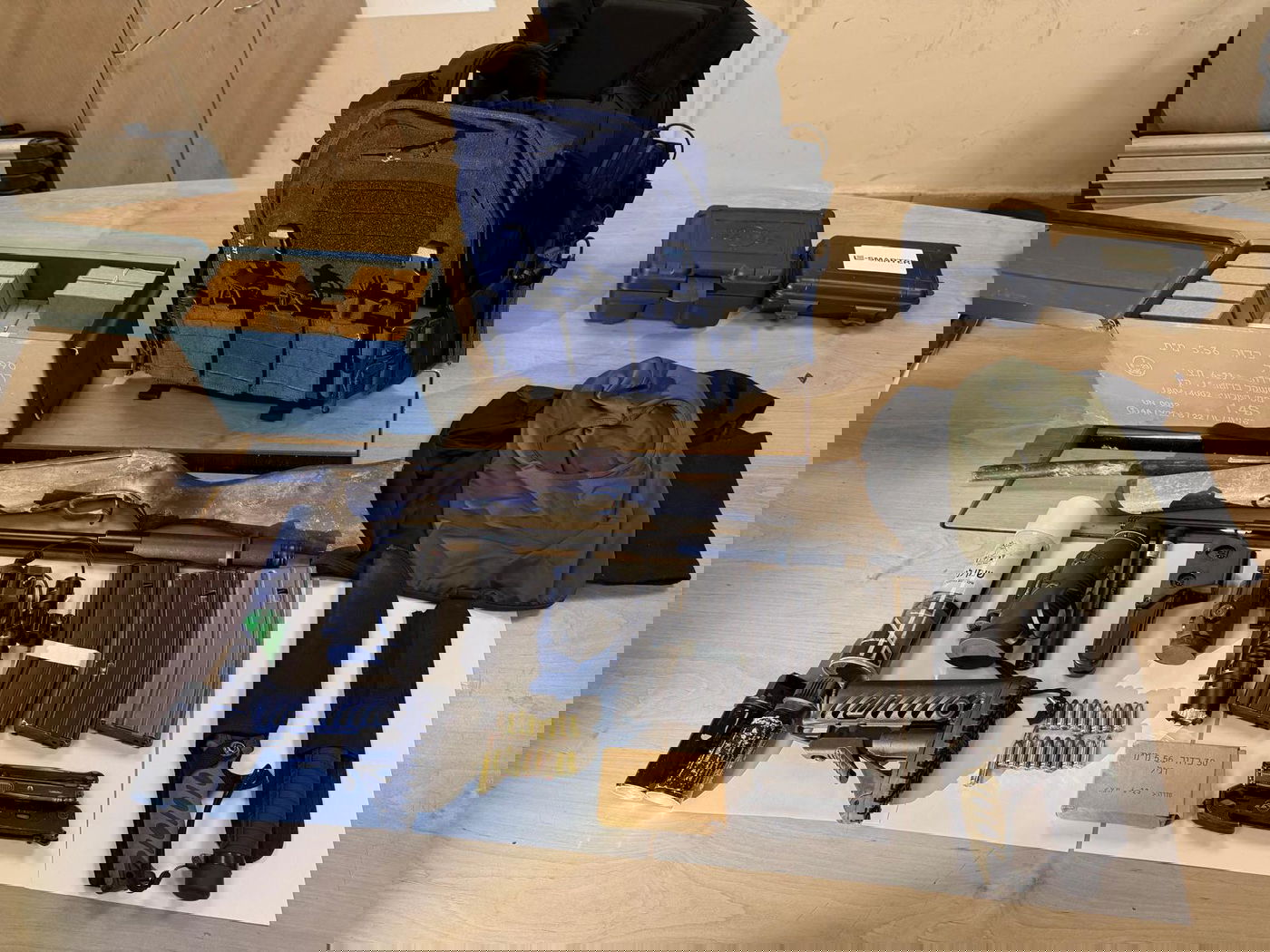 האמל"ח שנתפס בירושלים