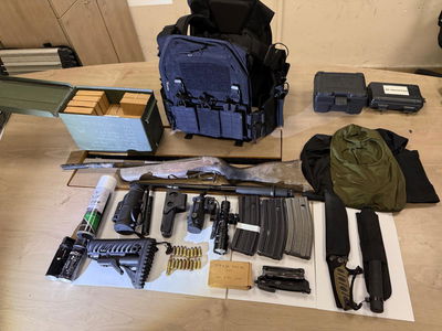 האמל"ח שנתפס בירושלים