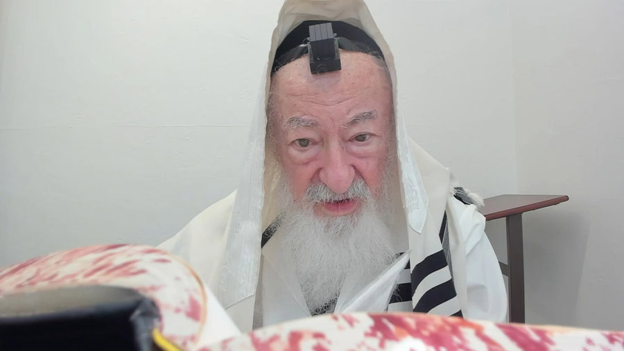 הרב יעקב דוד סטפנסקי בשיעור על מסכת סנהדרין