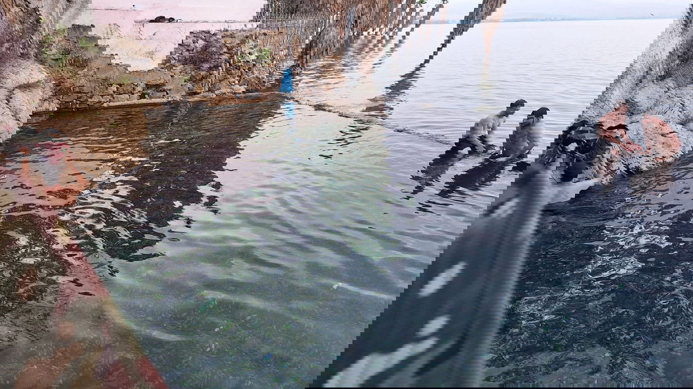 מעין עין ימק"א בתקופות יותר טובות מימינו | הובא בספר 'המקומות הנדירים הקדושים והרטובים בארץ ישראל'