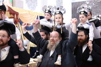 מסיבת חומש בתלמוד תורה טשכנוב