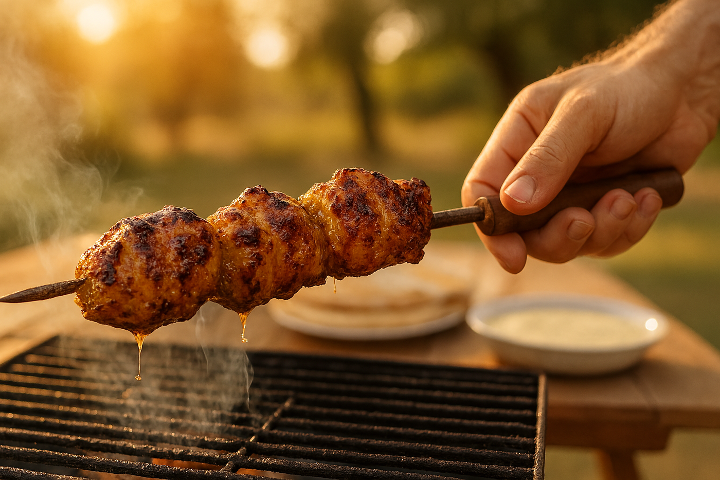 שיפודי פרגית במרינדת סילאן וחרדל - רכים, עסיסיים, וחגיגה של טעמים