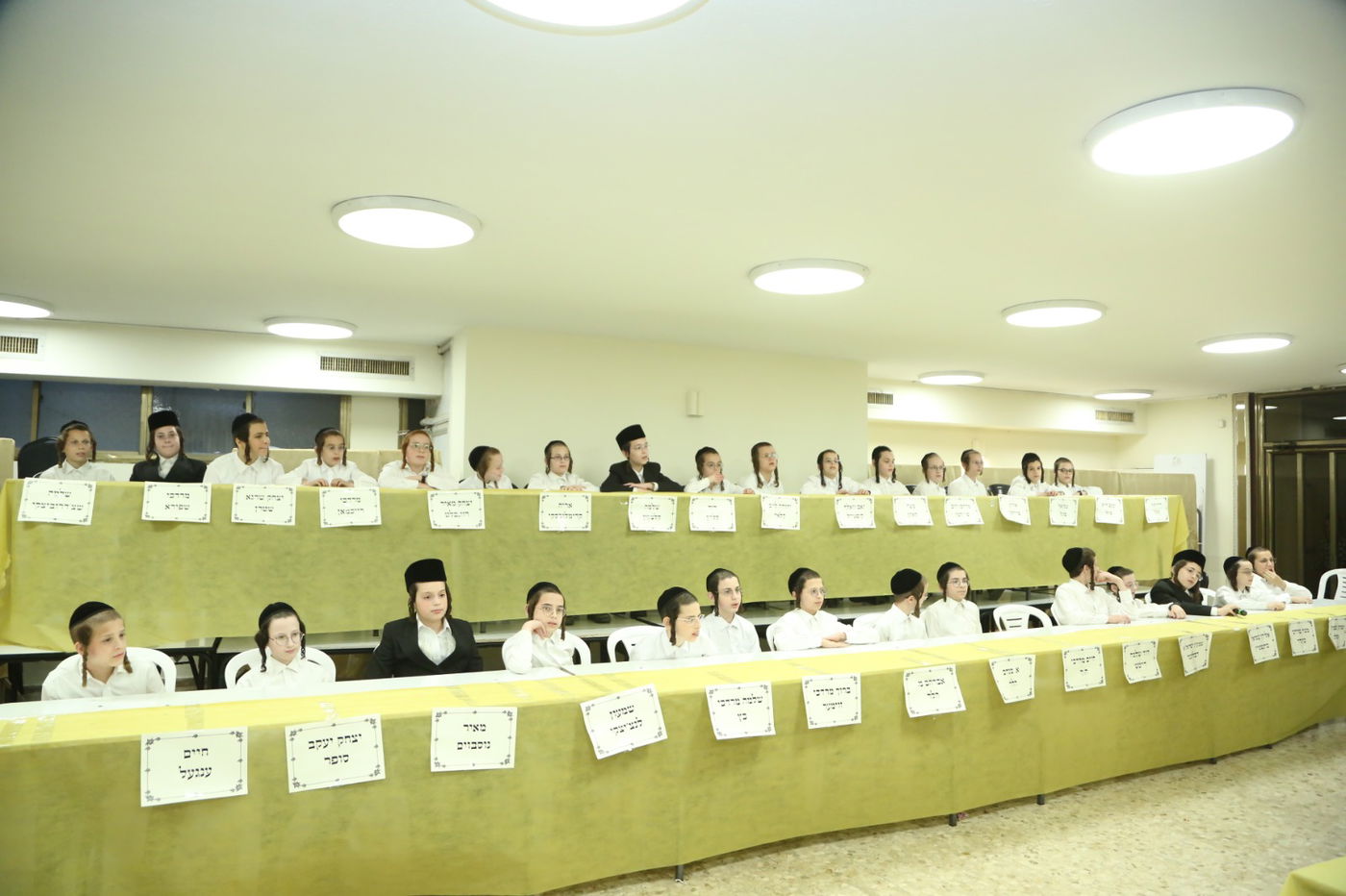 מבחן פומבי בתלמוד תורה באבוב