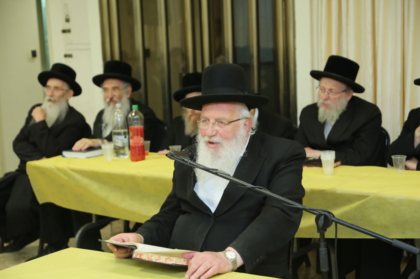 מבחן פומבי בתלמוד תורה באבוב