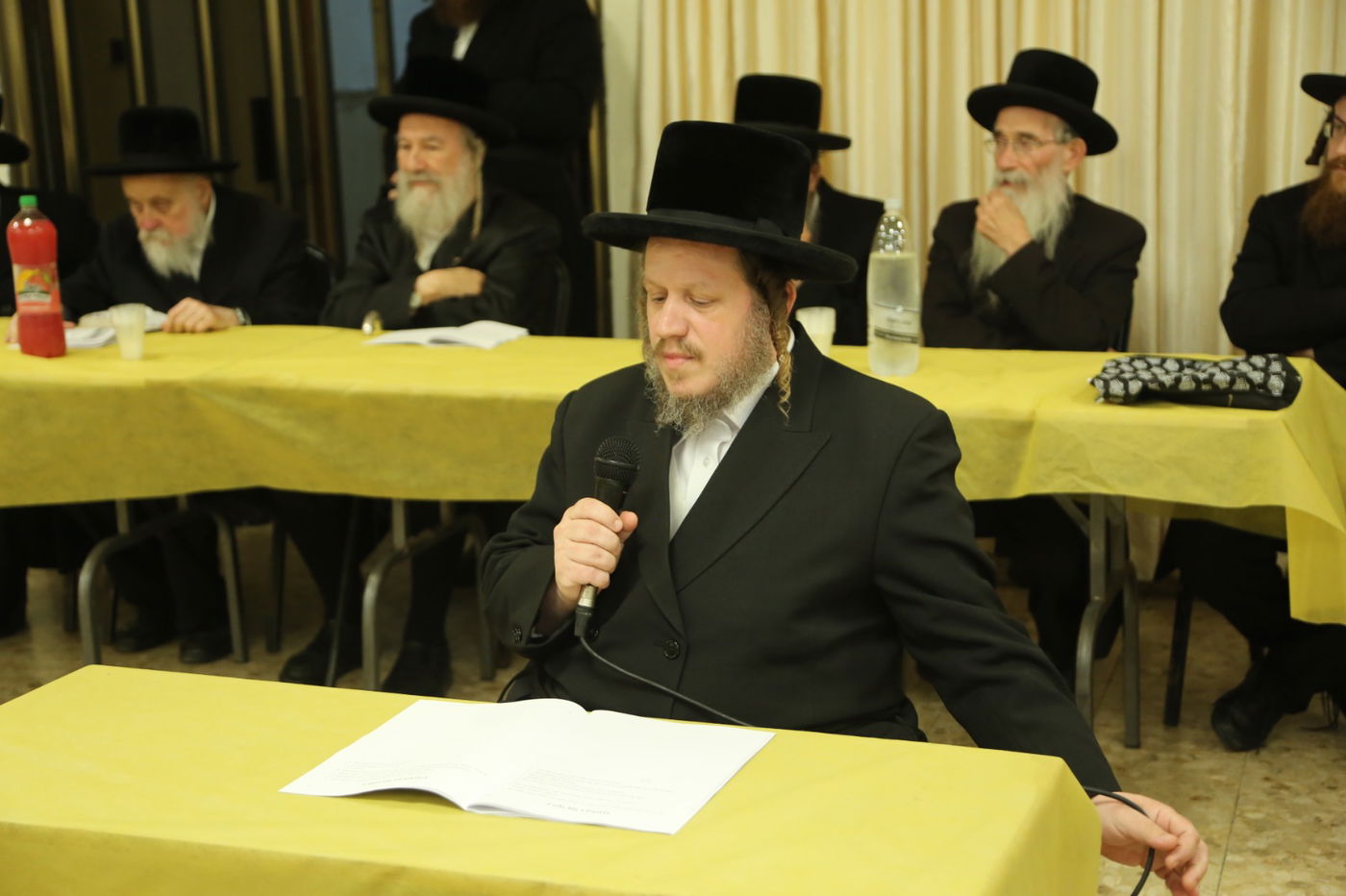 מבחן פומבי בתלמוד תורה באבוב