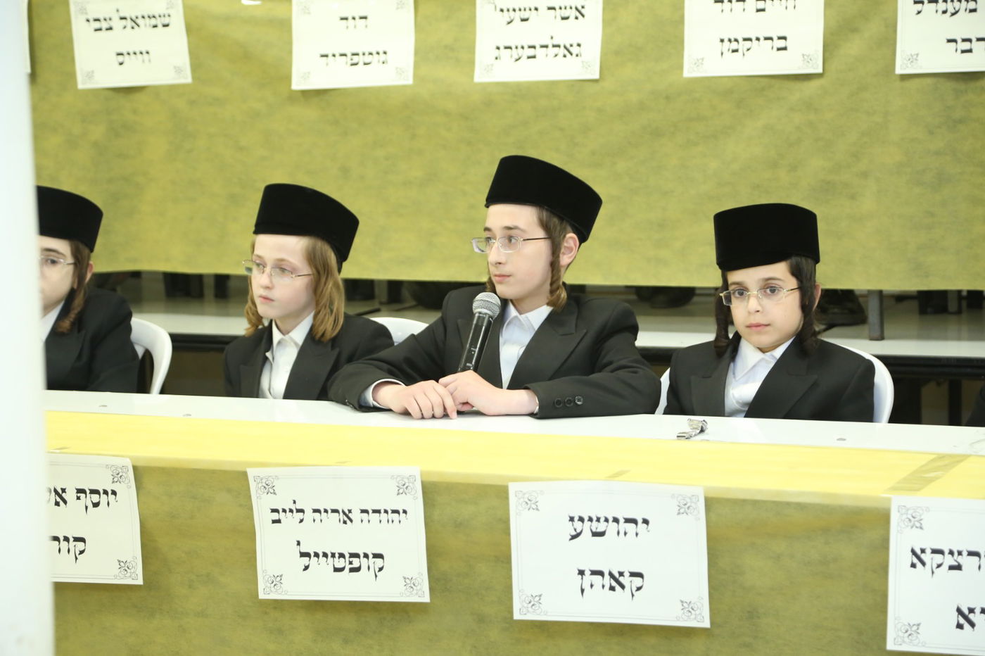 מבחן פומבי בתלמוד תורה באבוב