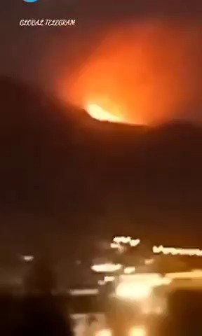 הפיצוץ הלילה בשיראז