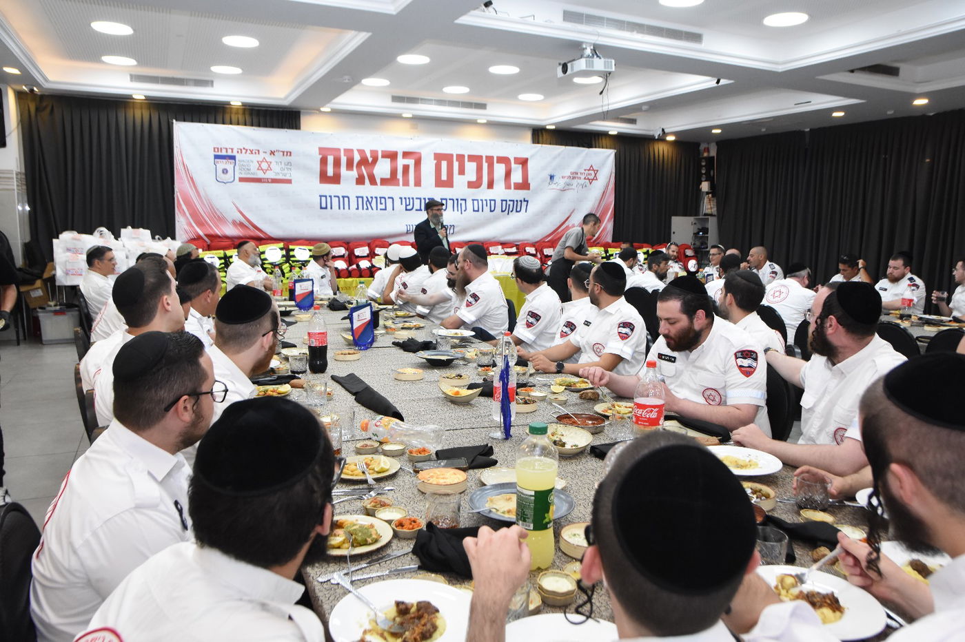 40 חובשי רפואת חירום הצטרפו למשפחת מד"א - הצלה דרום במרחב לכיש