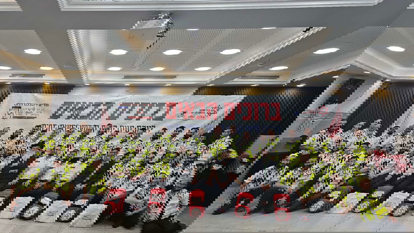 40 חובשי רפואת חירום הצטרפו למשפחת מד"א - הצלה דרום במרחב לכיש