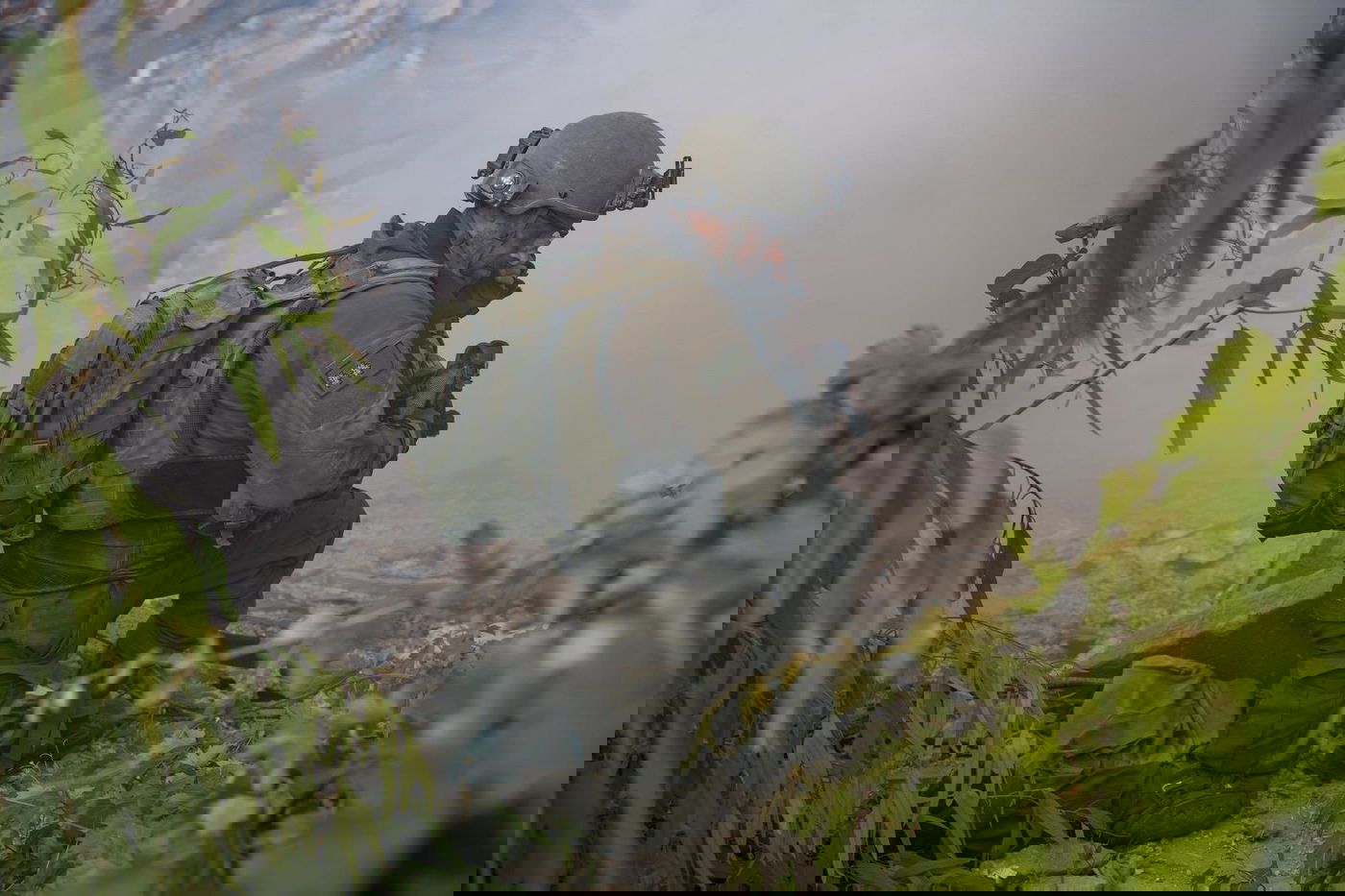 שוורץ בשטח הלחימה