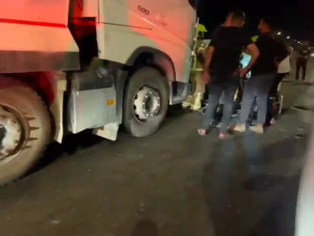 זירת התאונה