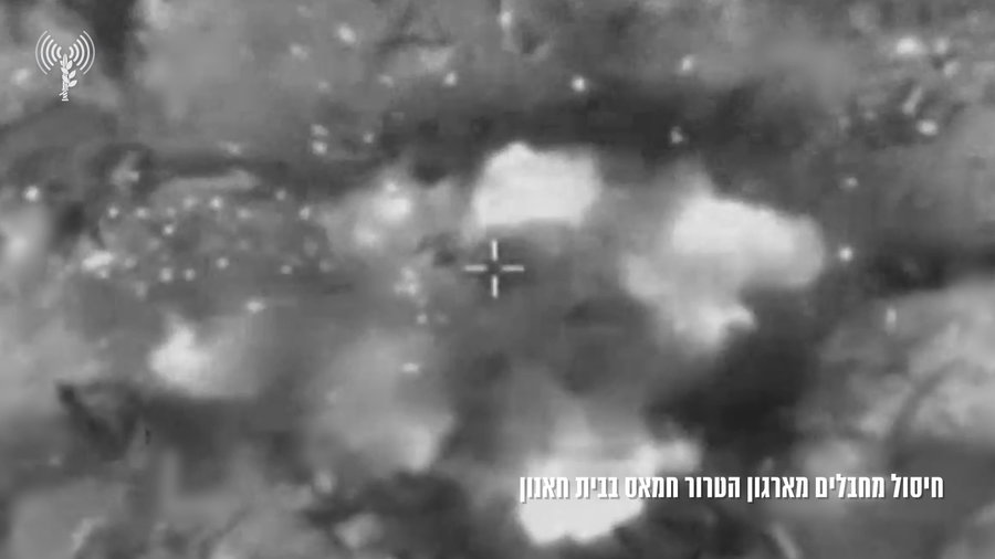  תיעוד מחיסול מחבלים של חמאס בבית חאנון