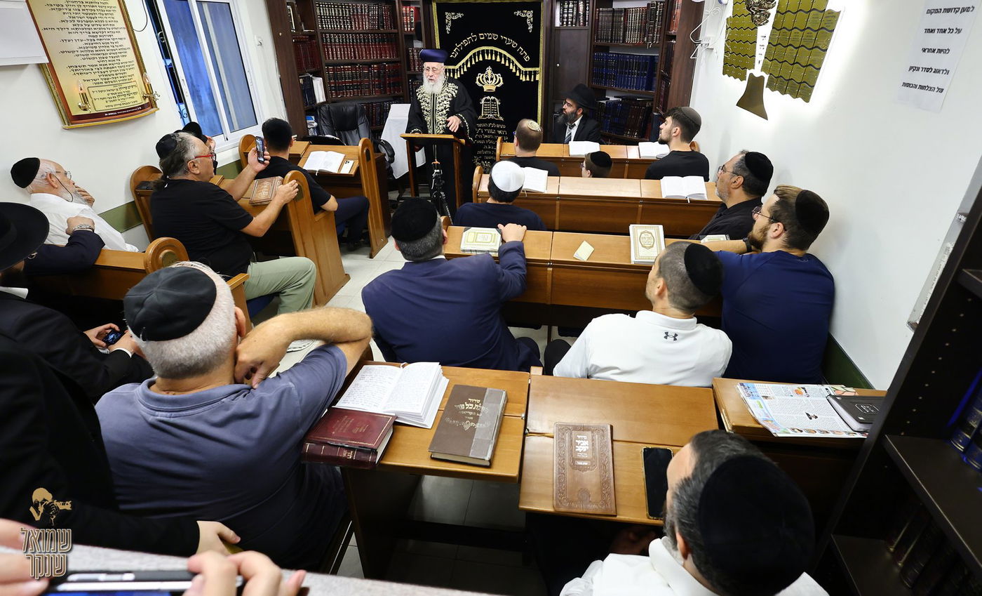 הראשל"צ הגר"י יוסף בביקור בקהילת 'אור הכרמל' חיפה