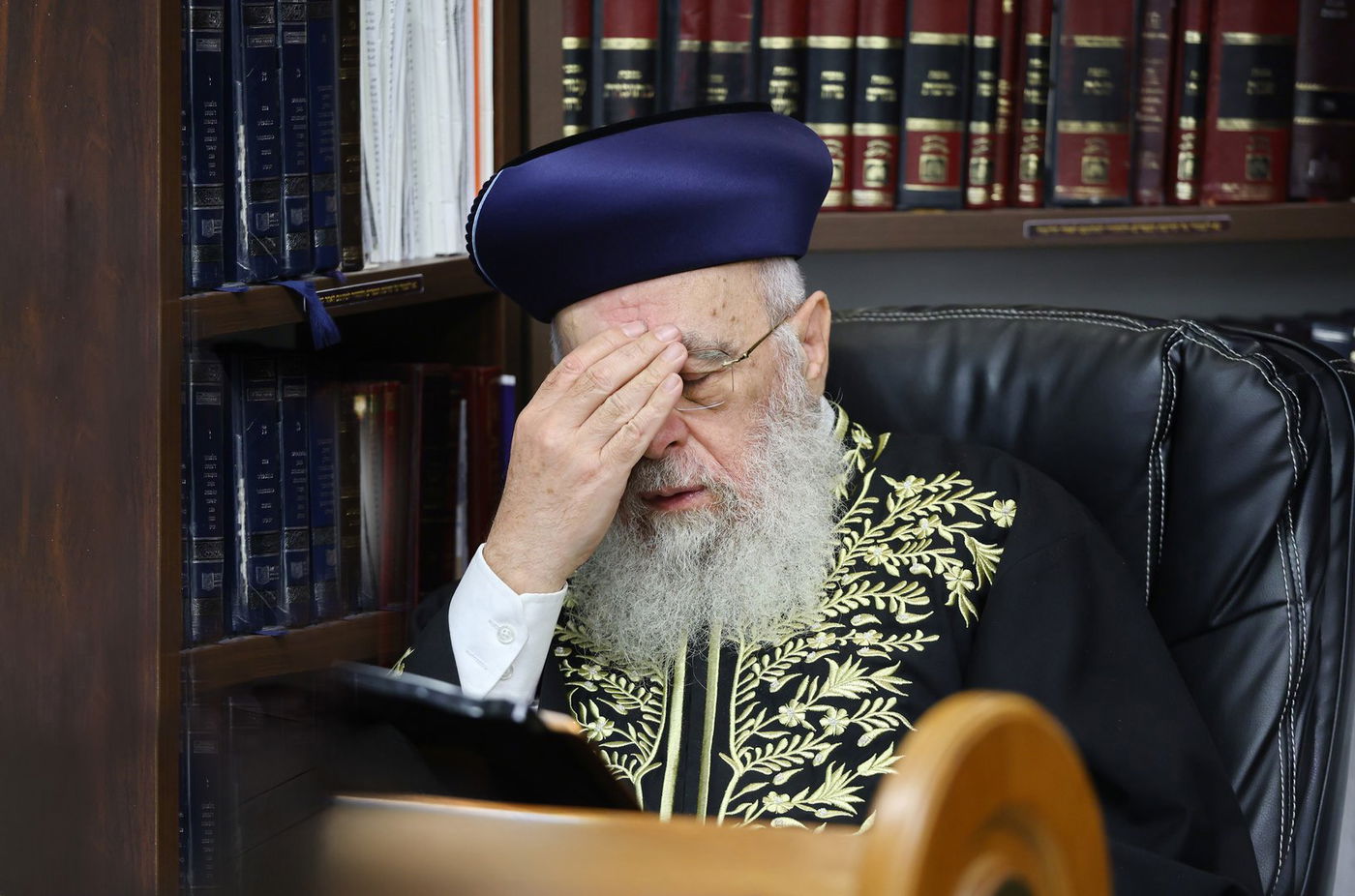 הראשל"צ הגר"י יוסף בביקור בקהילת 'אור הכרמל' חיפה