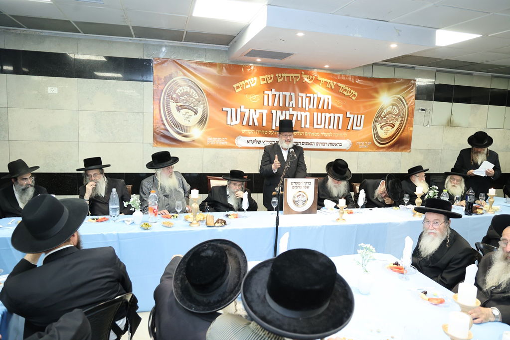 חלוקת התמיכות למוסדות על טהרת הקודש בארץ