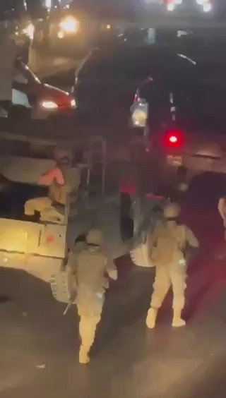 צבא לבנון במוקדי ההפגנות