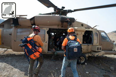 חילוץ המטיילים בנחל אל-על