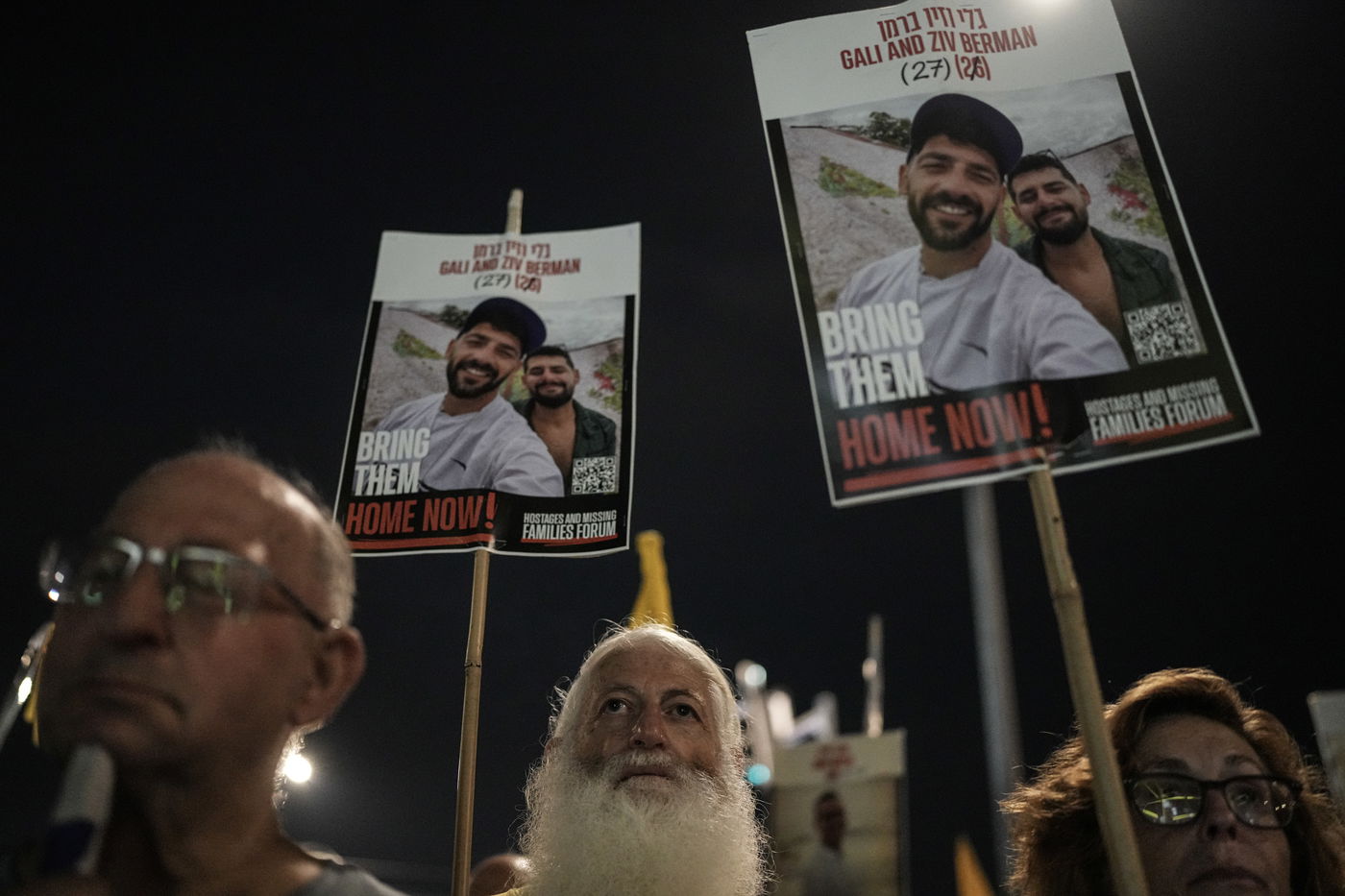 הפגנה למען שחרור החטופים