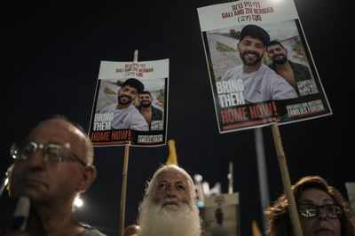 הפגנה למען שחרור החטופים