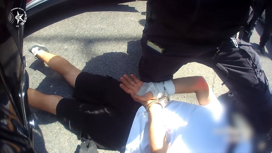 צפו בתיעוד המרדף 