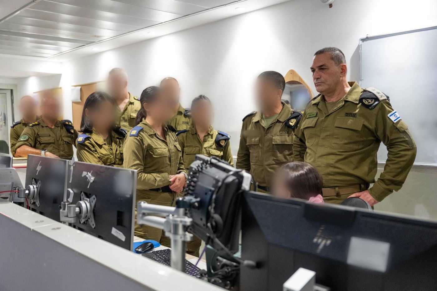 הרמטכ"ל זמיר בתרגיל