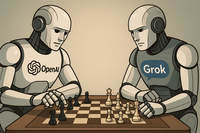 משחק שחמט בין המודלים