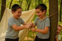 הפעילות מחברת את הילדים לטבע, מעודדת יצירתיות ומשחק דמיון