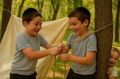 הפעילות מחברת את הילדים לטבע, מעודדת יצירתיות ומשחק דמיון