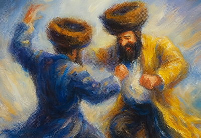 חסידים רוקדים