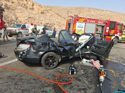 זירת התאונה כעת