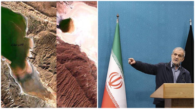 הנשיא פזשכיאן ומאגרי המים היבשים