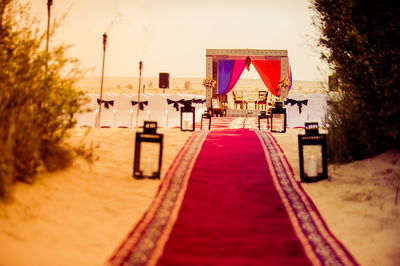 חופה מדברית בדובאי