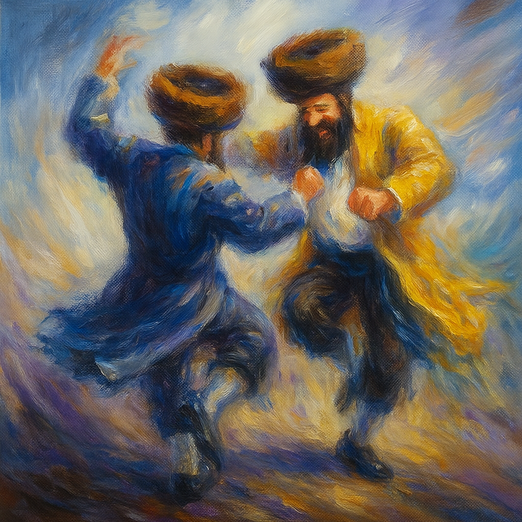 חסידים רוקדים