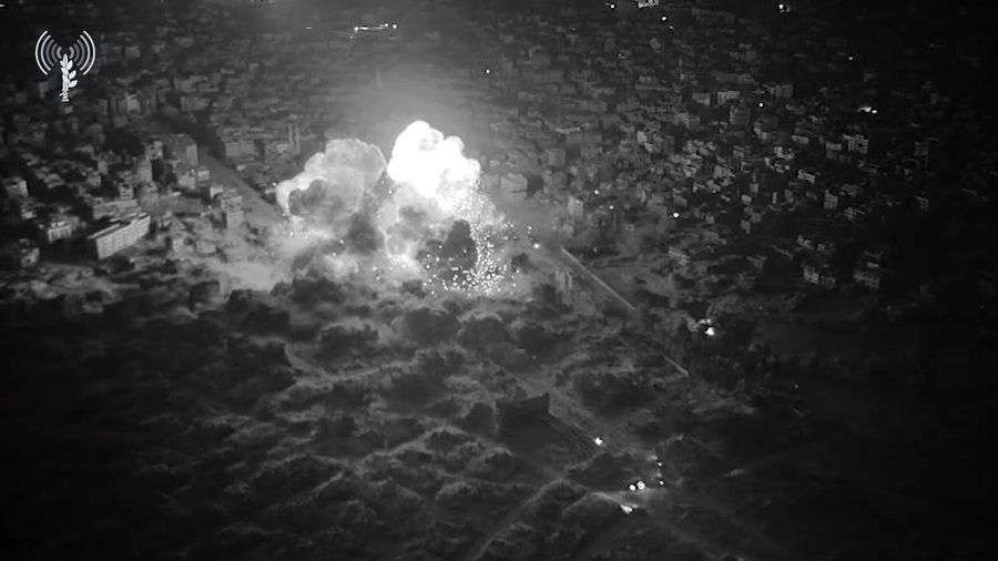 השמדת תשתיות טרור בצפון רצועת עזה