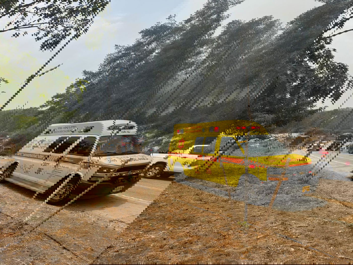 בחסות הרוחות והחום | שריפה גדולה מתפשטת ליד בית שמש 