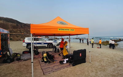 זירת מציאת גופת הנער