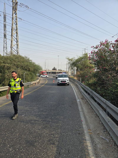 זירת התאונה