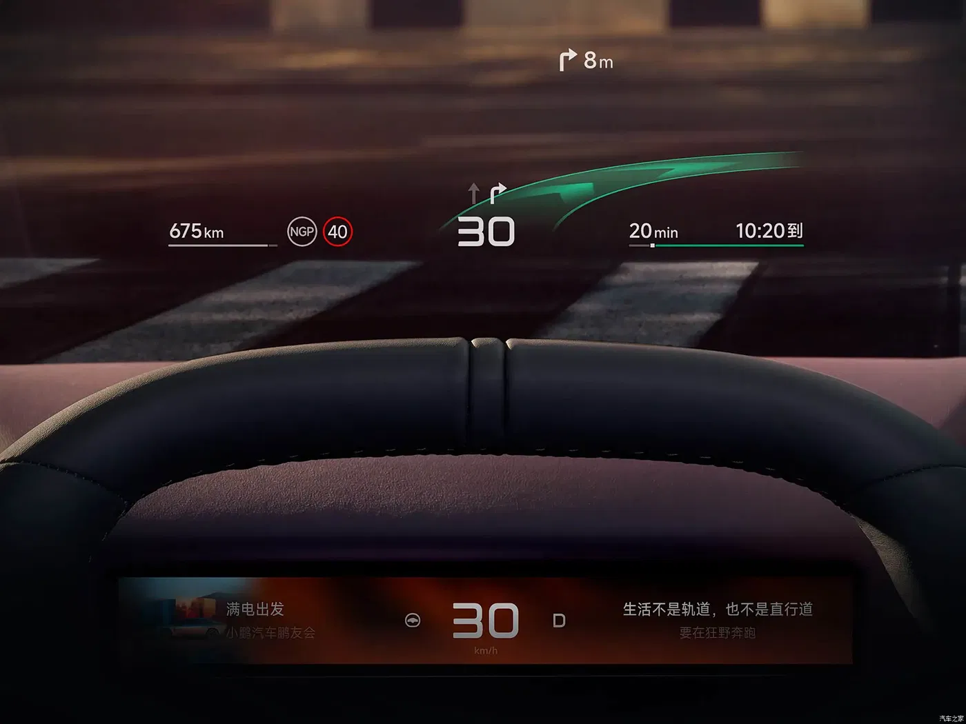 תצוגה עילית על השמשה, מהגדולות בקטגוריה