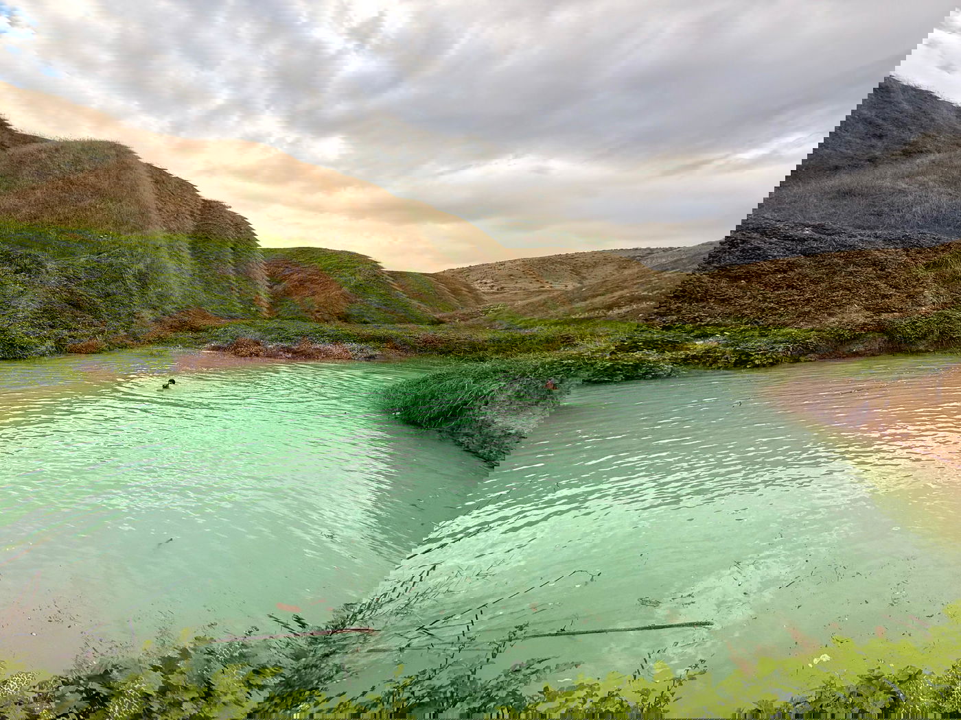 גב השלוש - אגמון שוויץ בישראל, לפני מספר חודשים