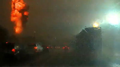 מכת הברק בדרום קרוליינה