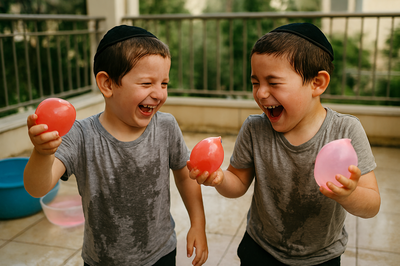 משחקי מים שישאירו את הילדים רטובים ומרוצים