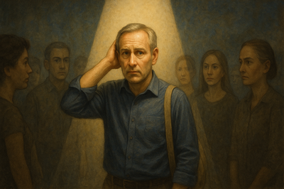 התחושה שכולם מסתכלים דווקא עלינו - אפקט הזרקור