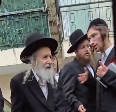 התקרית בסמוך למעונו של האדמו"ר מאמשינוב