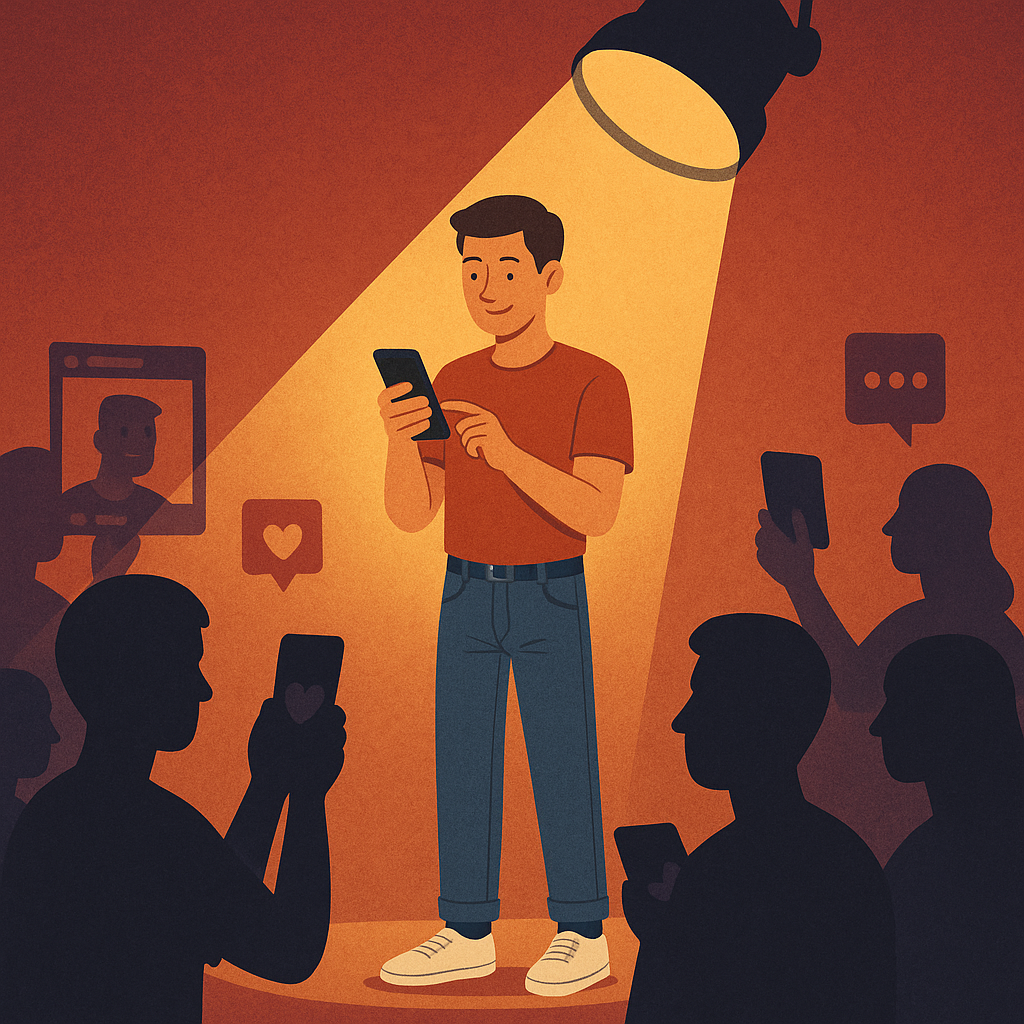 התחושה (השגויה) שאנחנו הדמות הרשית בהצגה שנקראת 'רשתות חשרתיות'