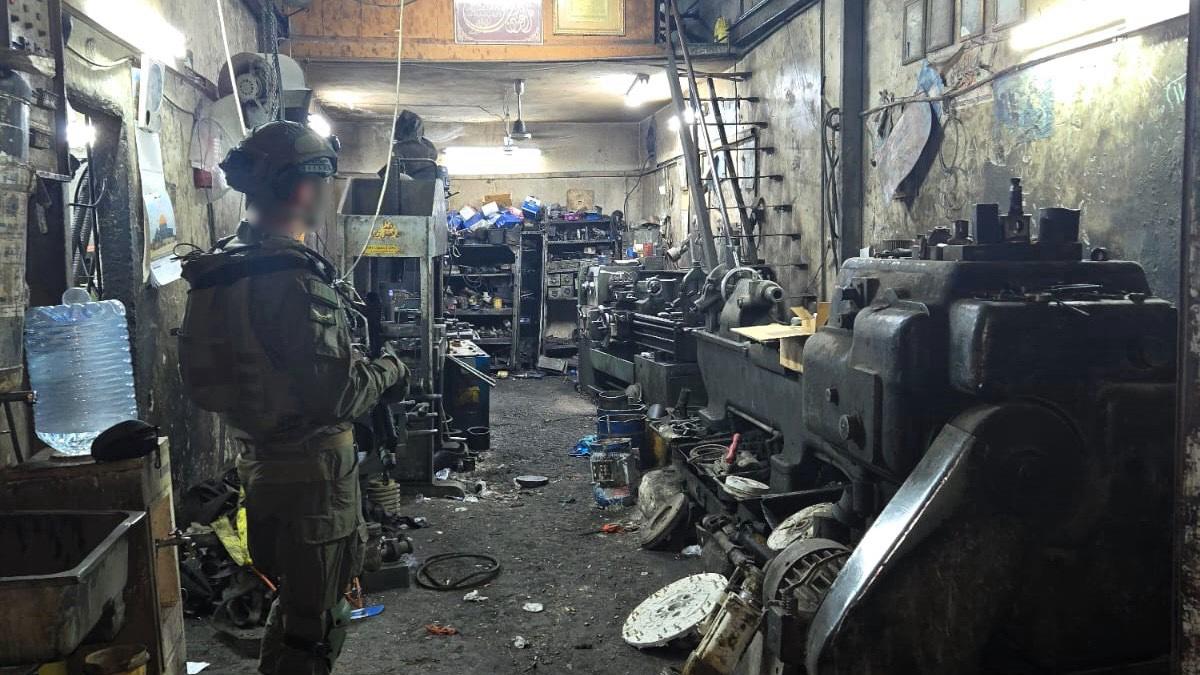 המחרטה שנמצאה בשכם